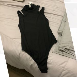 NWT free people size M body suit black